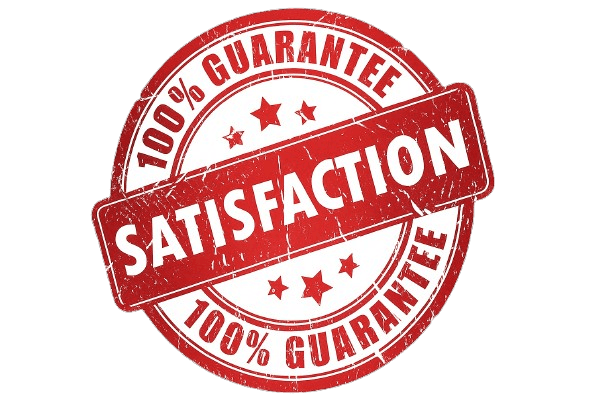 Our 100% Satisfaction Guarantee