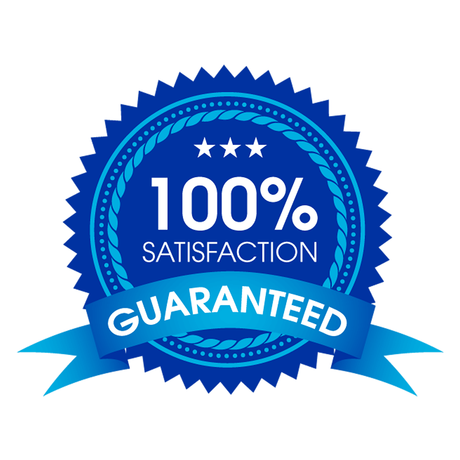 Our 100% Satisfaction Guarantee